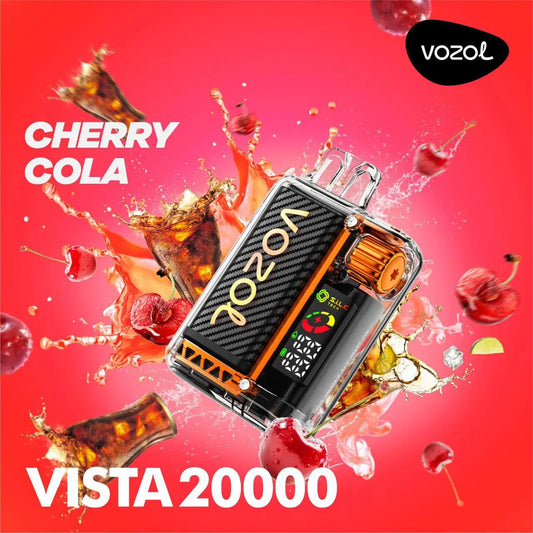 Vozol Vape - Vozol - 20K Vape - Vozol 20000 - 20000 Vape - Vape 20000 Züge - Cherry Cola - Vista