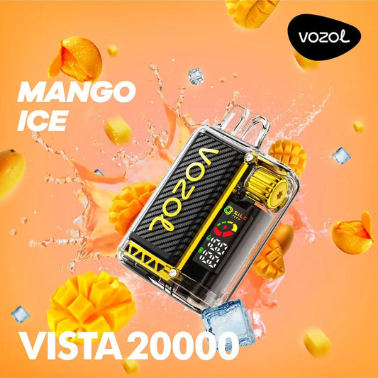 Vozol Vape - Vozol - 20K Vape - Vozol 20000 - 20000 Vape - Vape 20000 Züge - Mango Ice - Vista