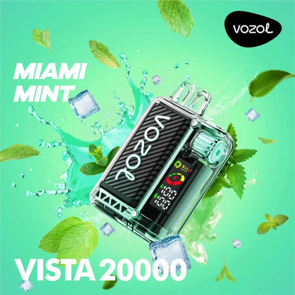 Vozol Vape - Vozol - 20K Vape - Vozol 20000 - 20000 Vape - Vape 20000 Züge - Miami Mint - Vista