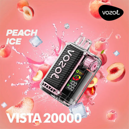 Vozol Vape - Vozol - 20K Vape - Vozol 20000 - 20000 Vape - Vape 20000 Züge - Peach Ice - Vista