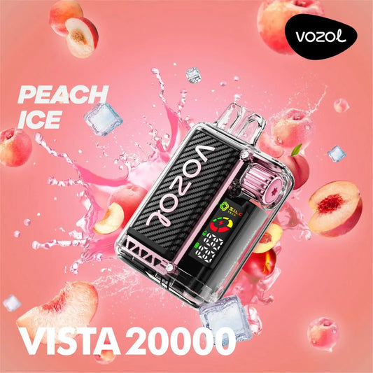 Vozol Vape - Vozol - 20K Vape - Vozol 20000 - 20000 Vape - Vape 20000 Züge - Peach Ice - Vista