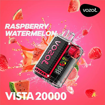 Vozol Vape - Vozol - 20K Vape - Vozol 20000 - 20000 Vape - Vape 20000 Züge - Raspberry Watermelon - Vista