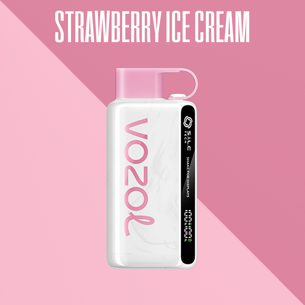 VOZOL STAR 12K Vape Strawberry Ice Cream - Vozol