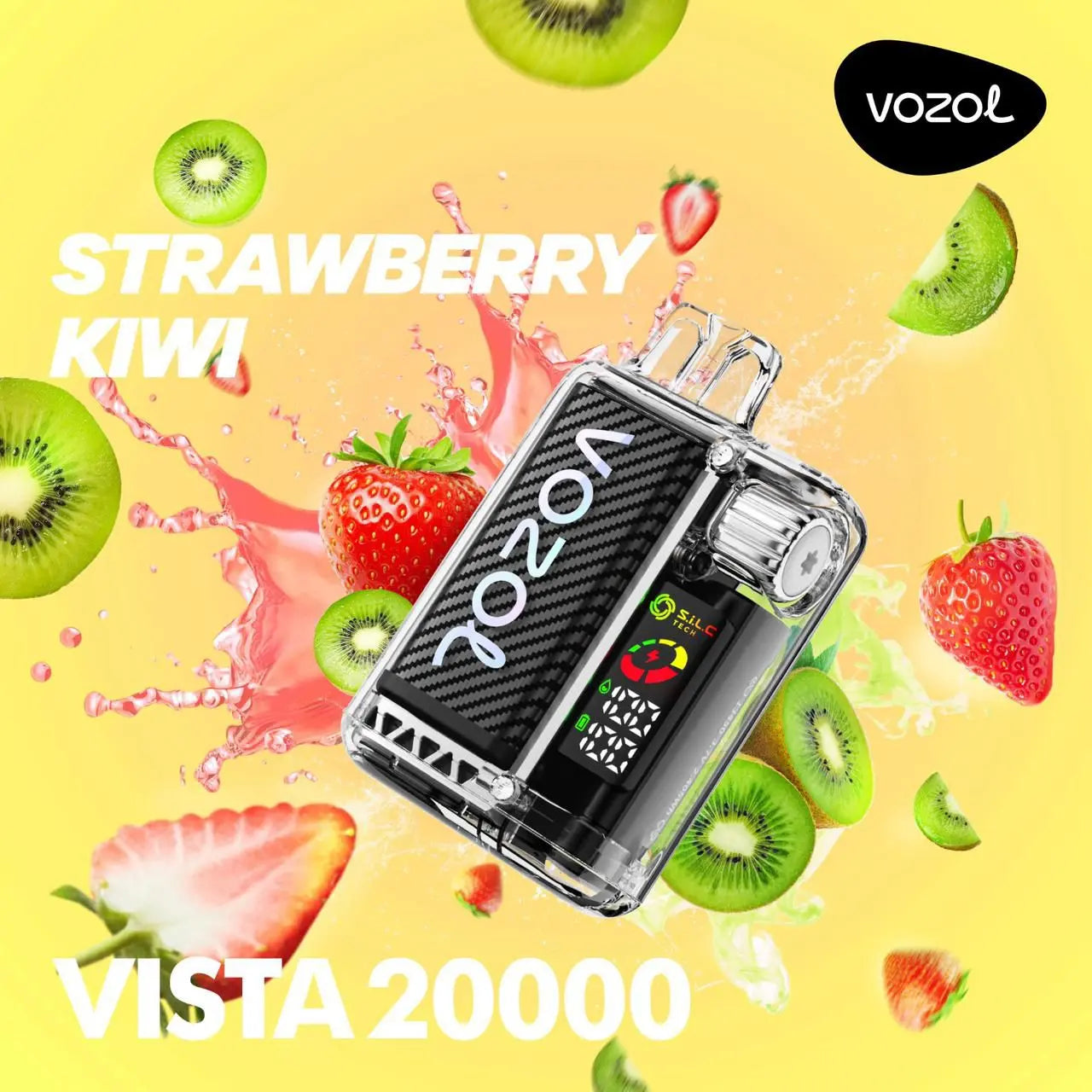 Vozol Vape - Vozol - 20K Vape - Vozol 20000 - 20000 Vape - Vape 20000 Züge - Strawberry Kiwi - Vista