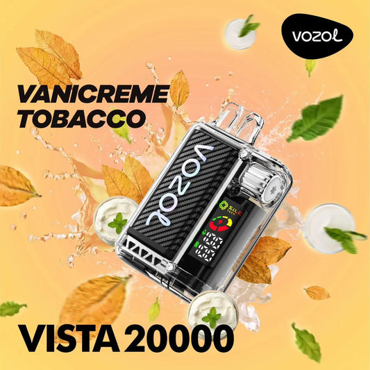 Vozol Vape - Vozol - 20K Vape - Vozol 20000 - 20000 Vape - Vape 20000 Züge - Vanicreme Tobacco - Vista