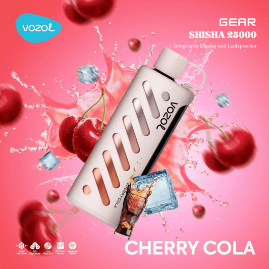 Vozol Vape - Gear 25K Vape - Cherry Cola - Vozol