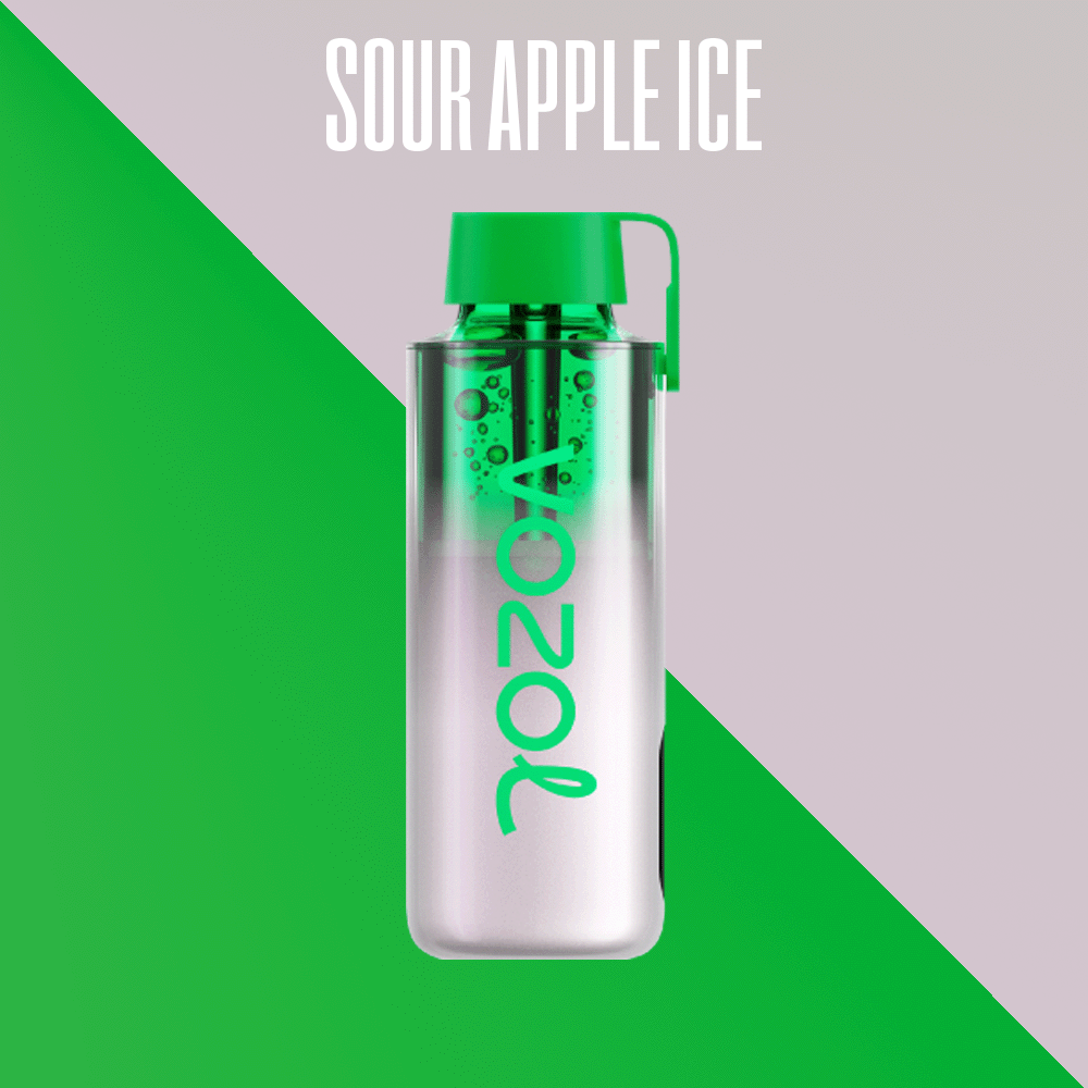 VOZOL NEON 10000 Vape Sour Apple Ice - Vozol