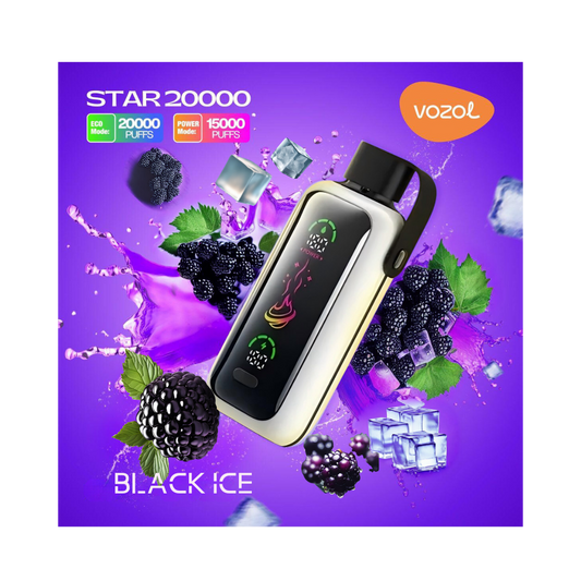 Vozol-20K Vape-Gear-Black Ice