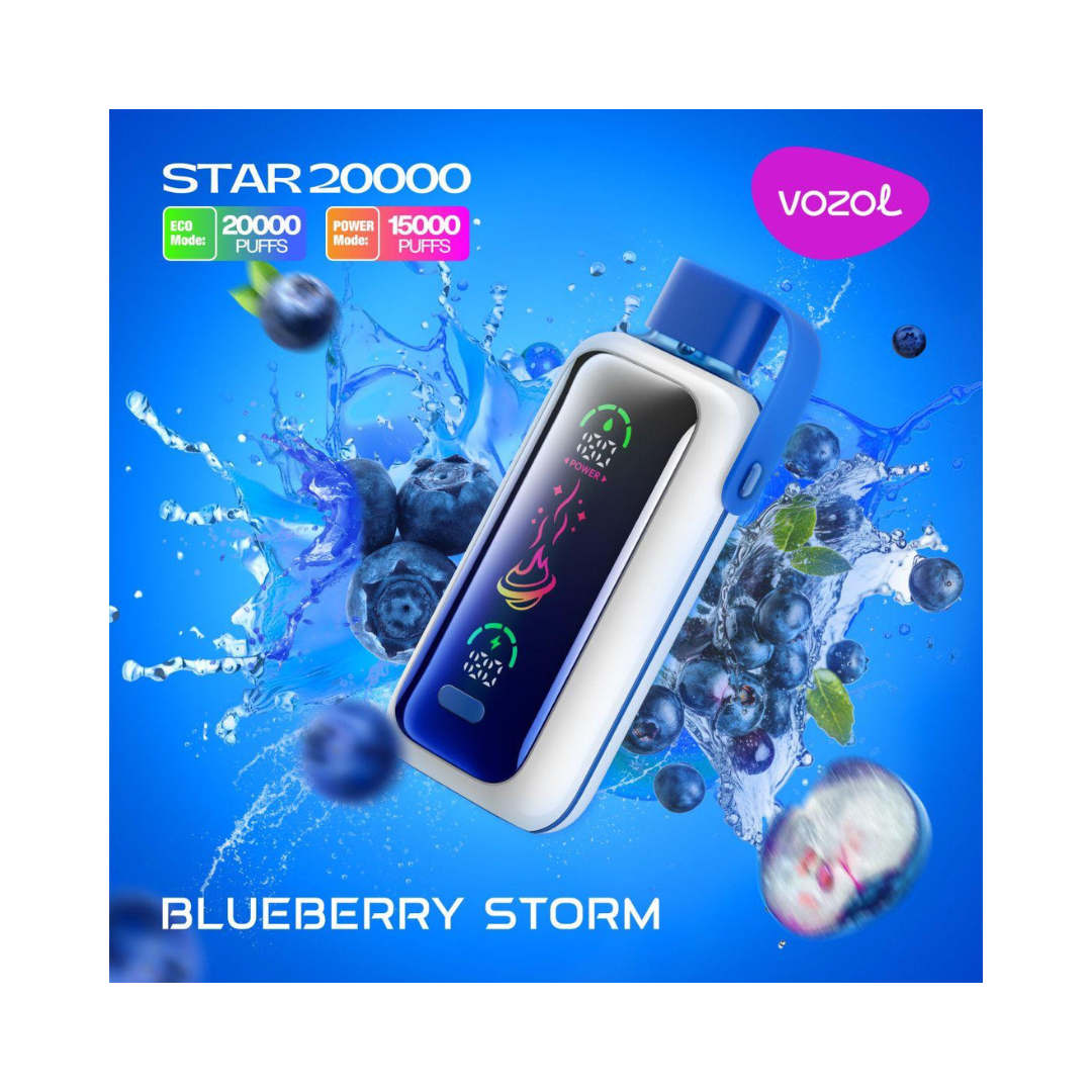 Vozol-20K Vape-Gear-Bluebeerry Storm