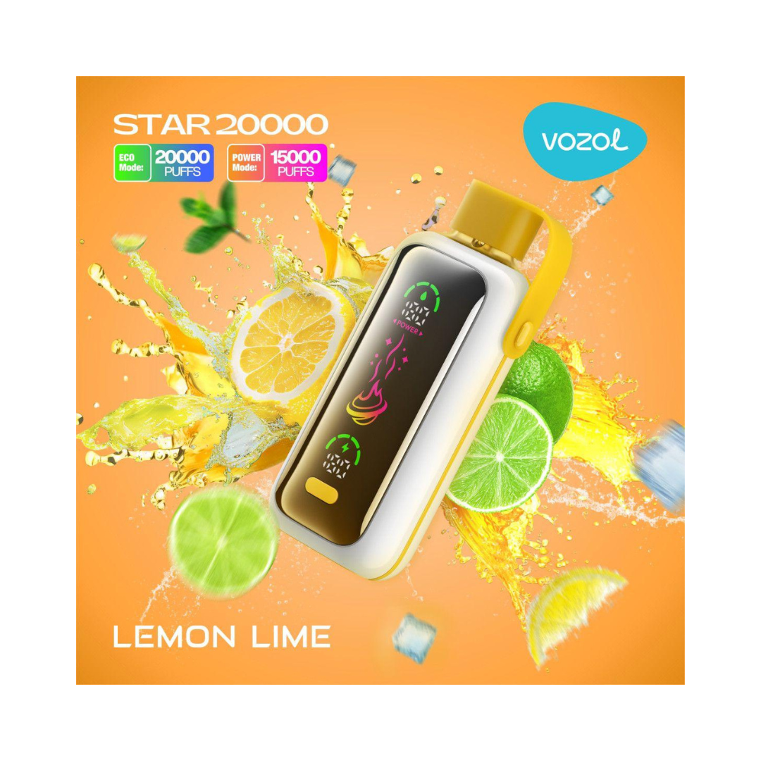 Vozol-20K Vape-Gear-Lemon-Lime