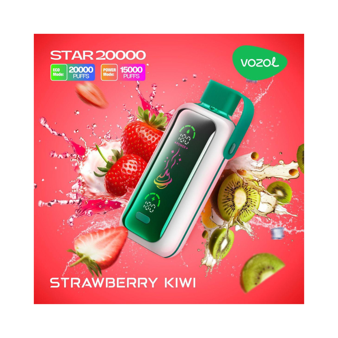 Vozol-20K Vape-Gear-Strawberry Kiwi