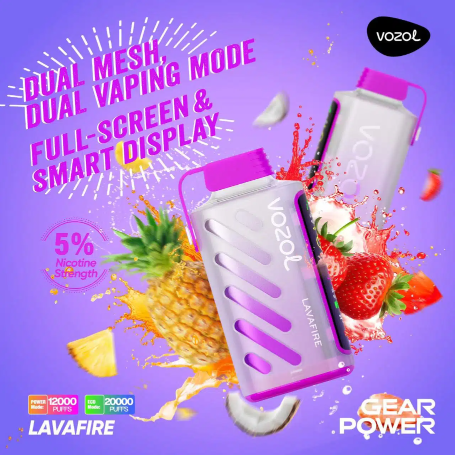 Vozol Gear 20K Vape - Lavafire