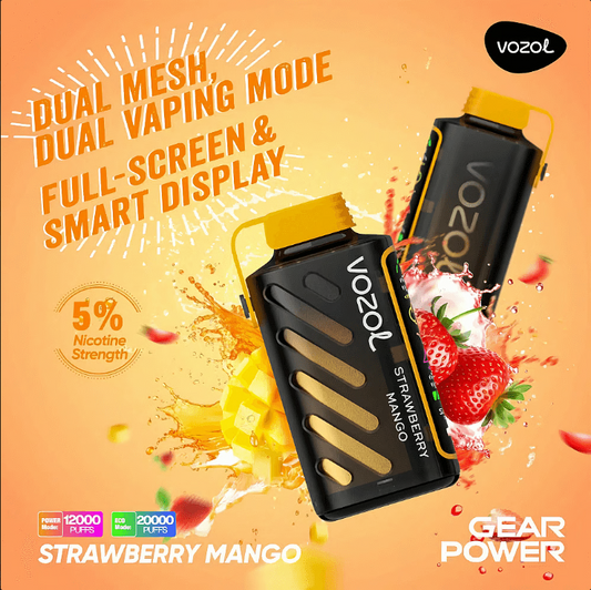 Vozol Gear 20K Vape - Strawberry Mango