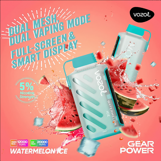 Vozol Gear 20K Vape - Watermelon Ice