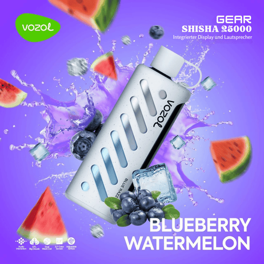 Vozol Gear 25K Vape - Blueberry Watermelon - Vozol Vape